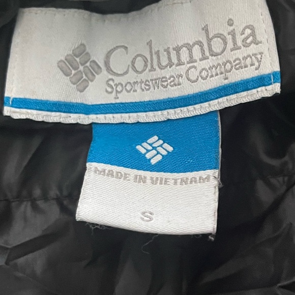 COLUMBIA Women's Grey Long Line Sherpa Hood Outdoor Parka Jacket Coat Small - Picture 7 of 7